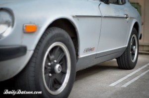 Datsun 280z wheel, side