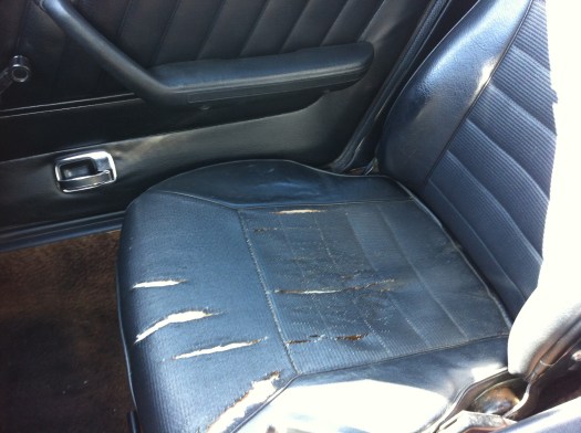 Datsun 280z basketweave passenger seat - DailyDatsun.com