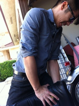 280z drivers seat - stretching 2