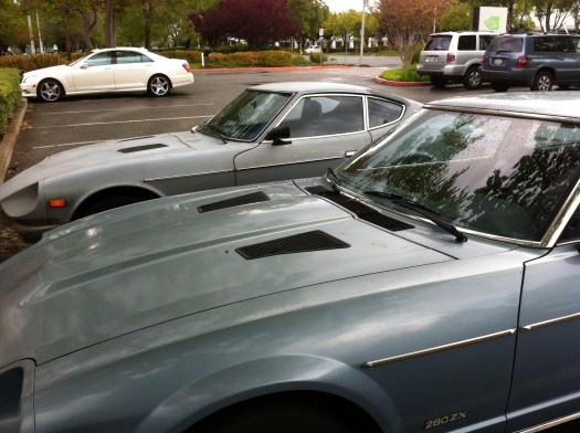 datsun 280z 280zx meet - hood