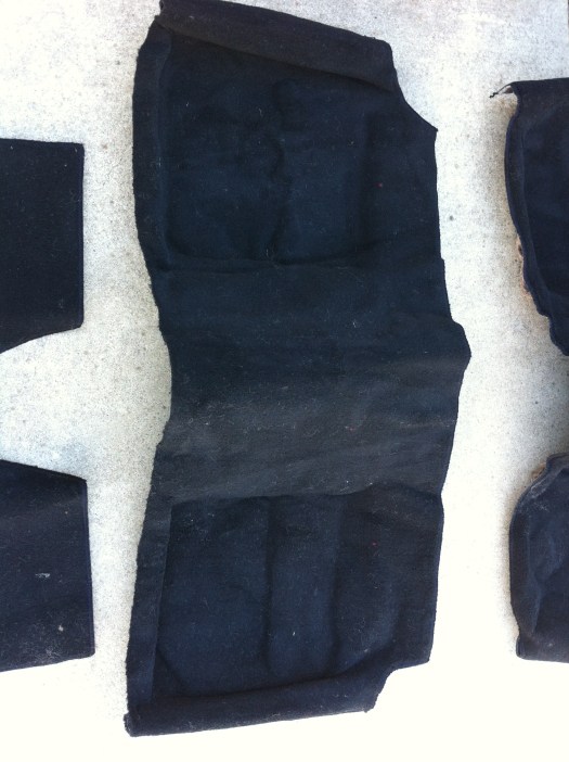 MSA 280z carpet - area under the seat