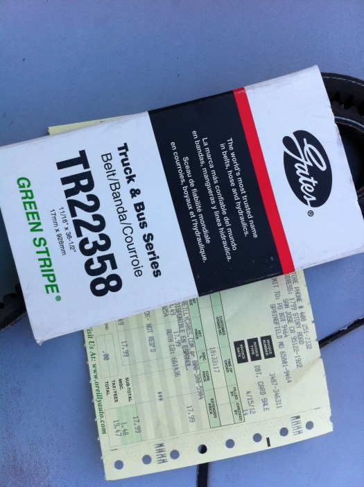 280z AC belt - TR22358