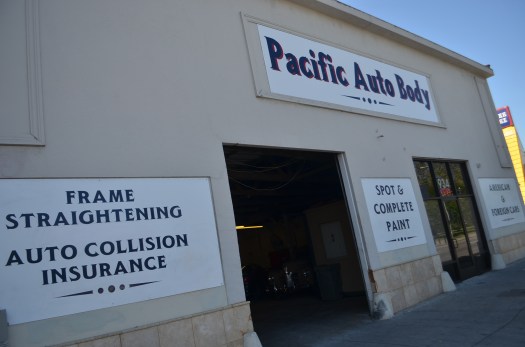 Pacific Auto Body & Paint - shop front