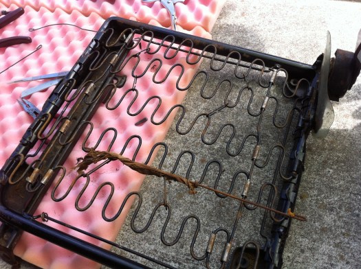 Datsun 280z seat - spring seat frame