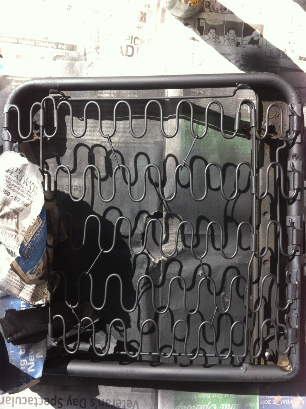 Datsun 280z seat - resprayed