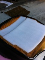 Datsun 280z seat - spring pad replaced