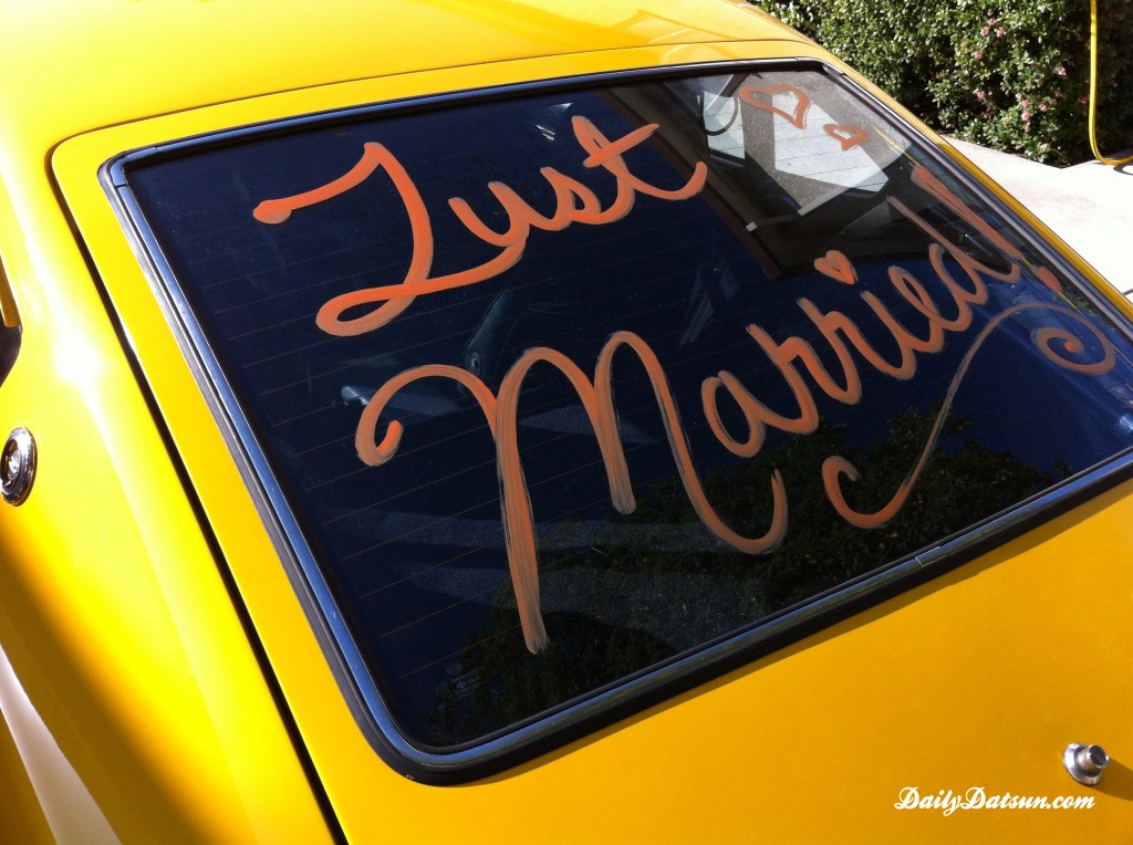 DailyDatsun 280z - Just Married