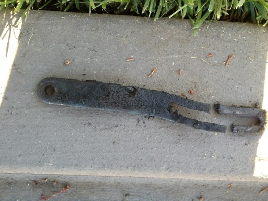 Broken alternator bracket / strut - Daily Datsun