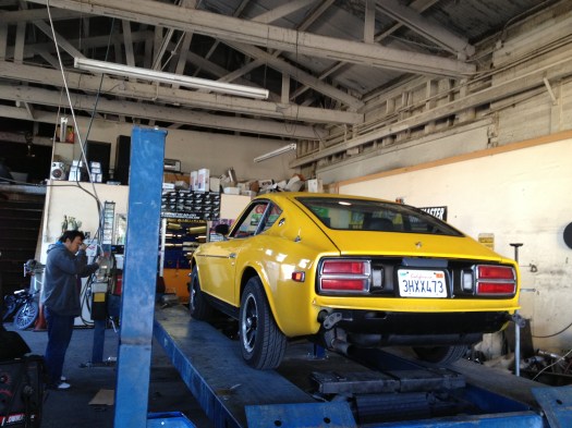 Daily Datsun at San Jose Mufflers