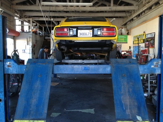 Daily Datsun at San Jose Mufflers
