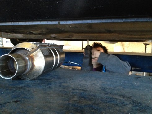 Daily Datsun at San Jose Mufflers